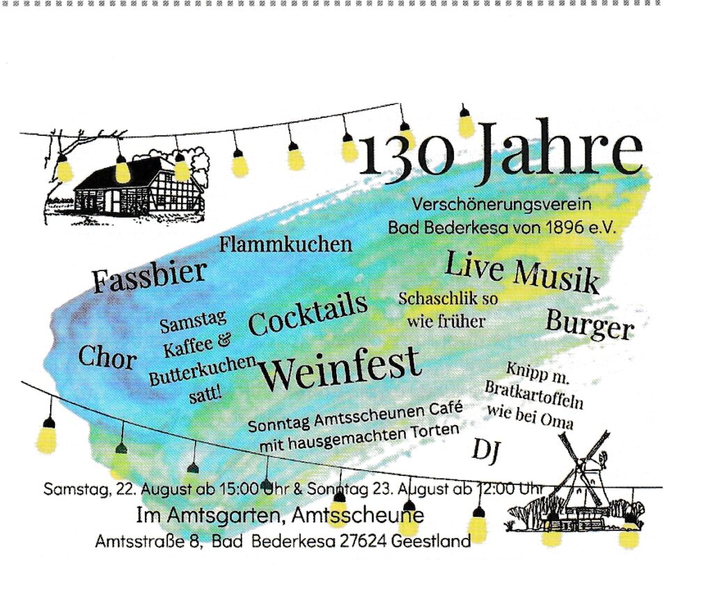 130 Jahre Weinfest